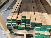 Hardhout balken/latten - afbeelding 3 van  4