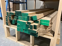 Hardhout balken/latten - afbeelding 4 van  4