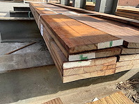 Hardhout beschoeiing plank 4000x20x200 mm (19x) - afbeelding 4 van  5