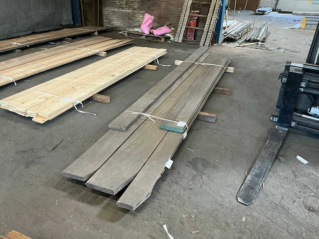 Hardhout damwand (4x) - afbeelding 1 van  6