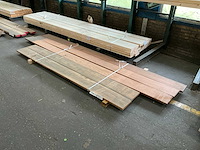 Hardhout geschaafd 25x200 mm (5x) - afbeelding 1 van  7