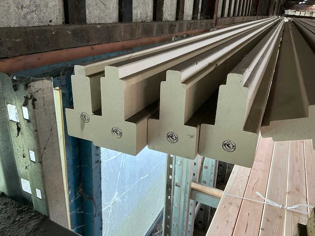 Hardhout kozijn prof 5900 mm (12x) - afbeelding 2 van  8