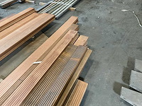 Hardhout loopdekdeel diverse afmetingen (22x) - afbeelding 4 van  5