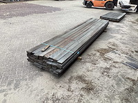 Hardhout plank 95x30x4000mm (56x) - afbeelding 1 van  4