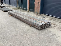 Hardhout plank 95x30x4000mm (56x) - afbeelding 2 van  4