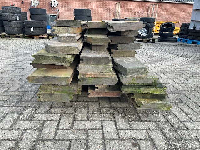 Hardhout planken (30x) - afbeelding 3 van  4