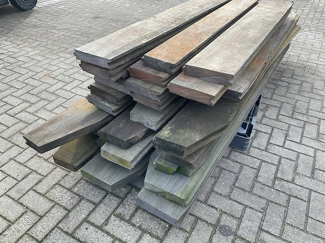 Hardhout planken (30x) - afbeelding 4 van  4
