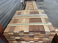 Hardhout tegelhout 550-1050x97x17mm (800x) - afbeelding 1 van  3