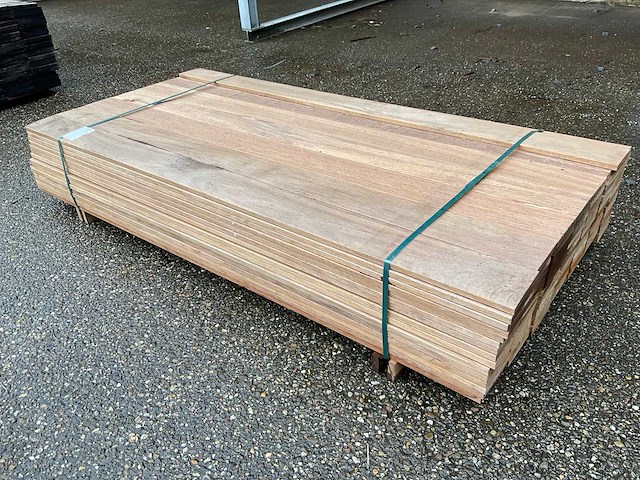 Hardhout terrasplank (105x) - afbeelding 1 van  5