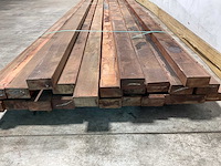 Hardhouten balk - 450x9x4,5 cm (22x) - afbeelding 5 van  6
