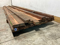 Hardhouten balk - 450x9x4,5 cm (22x) - afbeelding 4 van  6