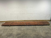 Hardhouten balk - 500x6,5x4,5 cm (16x) - afbeelding 2 van  7