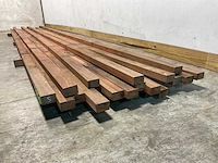 Hardhouten balk - 500x6,5x4,5 cm (16x) - afbeelding 5 van  7