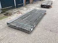 Hardhouten balk 125x125x2500mm (9x) - afbeelding 1 van  5