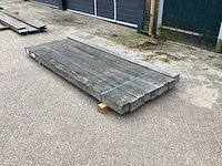 Hardhouten balk 125x125x2500mm (9x) - afbeelding 4 van  5