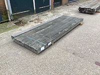 Hardhouten balk 125x125x2500mm (9x) - afbeelding 5 van  5