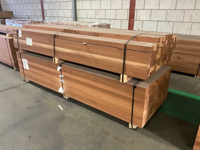 Hardhouten balk (208x) - afbeelding 1 van  8