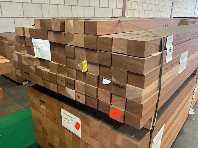 Hardhouten balk (208x) - afbeelding 4 van  8