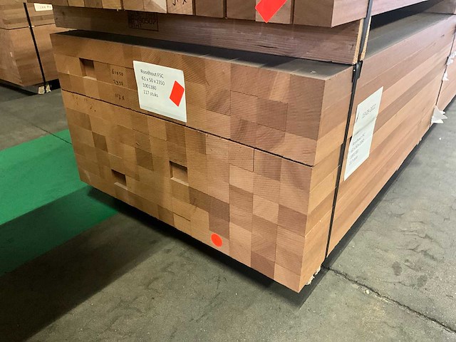 Hardhouten balk (208x) - afbeelding 5 van  8