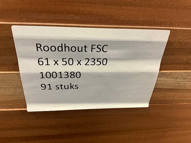 Hardhouten balk (208x) - afbeelding 6 van  8