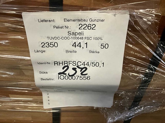 Hardhouten balk (240x) - afbeelding 5 van  6