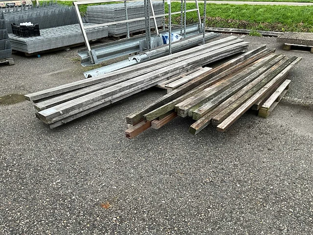 Hardhouten balken - afbeelding 3 van  5
