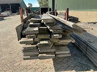 Hardhouten beschoeing planken - afbeelding 4 van  4