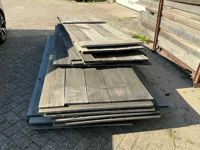 Hardhouten beschoeing schotten (10x) - afbeelding 4 van  4
