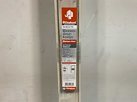 Hardhouten binnendeurkozijn stompe deur - 211,5x93 cm (48x) - afbeelding 6 van  9