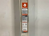 Hardhouten binnendeurkozijn stompe deur - 211,5x93 cm (48x) - afbeelding 6 van  9