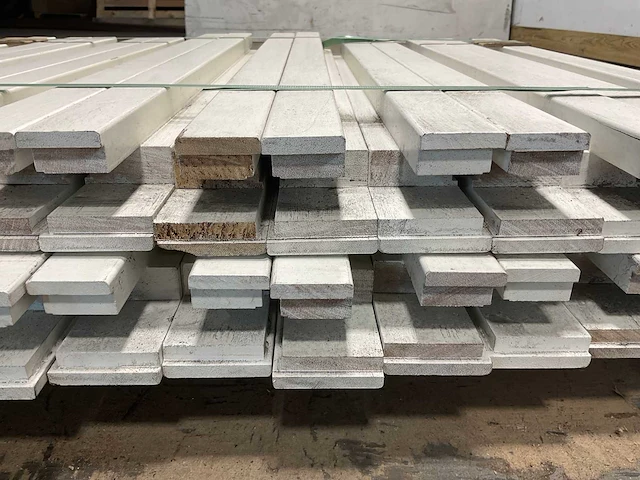 Hardhouten bovendorpel voor opdekdeuren 830x70x65 mm (28x) - afbeelding 6 van  7