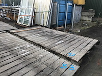 Hardhouten brugdekdeel - afbeelding 1 van  2