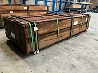 Hardhouten damwand 250x18,5x3 cm (80x) - afbeelding 2 van  6