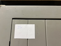 Hardhouten deurkozijn, grijs gegrond hillhout - afbeelding 2 van  5