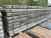 Hardhouten dragline schot (9x)
