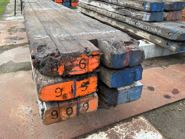 Hardhouten draglineschot (3x) - afbeelding 4 van  4