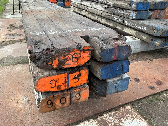 Hardhouten draglineschot (3x) - afbeelding 4 van  4