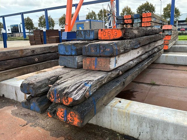 Hardhouten draglineschot (5x) - afbeelding 1 van  6