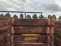 Hardhouten draglineschot met ijzerframe (10x) - afbeelding 2 van  3