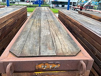 Hardhouten draglineschot met ijzerframe (11x) - afbeelding 4 van  5