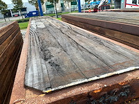 Hardhouten draglineschot met ijzerframe (11x) - afbeelding 3 van  3