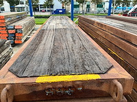 Hardhouten draglineschot met ijzerframe (11x) - afbeelding 4 van  5