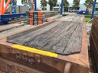 Hardhouten draglineschot met ijzerframe (11x) - afbeelding 5 van  5
