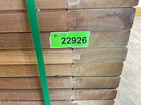 Hardhouten dubbele toegangspoort 300x180 cm - afbeelding 7 van  7