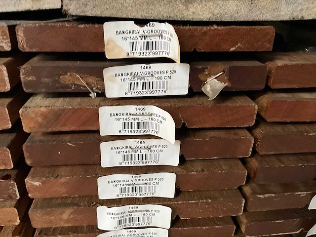 Hardhouten flonderplank 1,6x14,5x180 cm (166x) - afbeelding 5 van  5