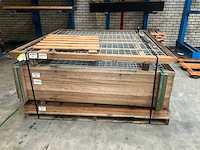 Hardhouten gaaspaneel 180x180 cm (11x) - afbeelding 2 van  4