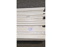 Hardhouten koplatten wit gegrond 12x45x4900 mm (212x) - afbeelding 3 van  3