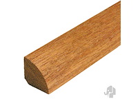 Hardhouten kwartrond lijsten 14x14 mm - afbeelding 1 van  1
