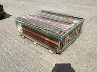 Hardhouten lat 40x60x1250mm (170x) - afbeelding 2 van  6