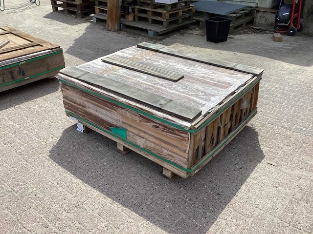 Hardhouten lat 40x60x1250mm (170x) - afbeelding 4 van  6